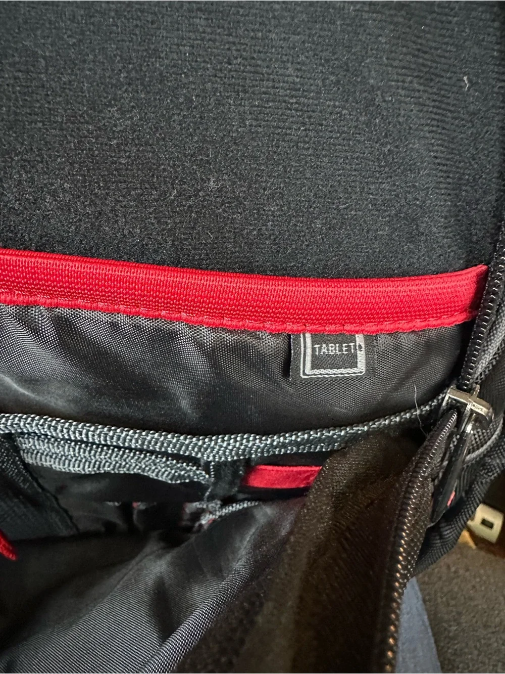 Samsonite Black and Red Travel Backpack